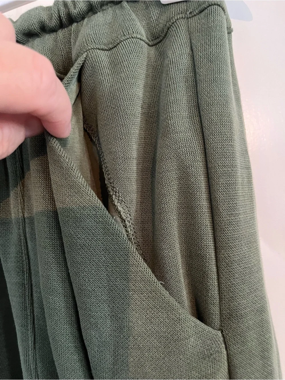 FP Movement by Free People Olive Green Drawstring Track Joggers - Picture 5 of 6